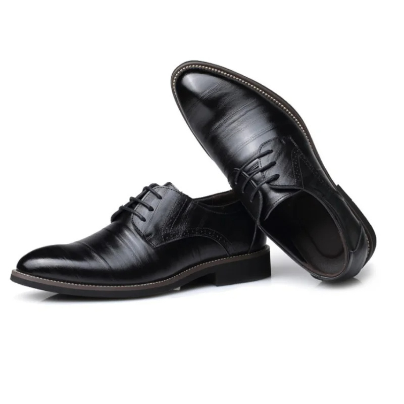 Men’s Vegan Oxford Shoes with Classic Lace-Up Design