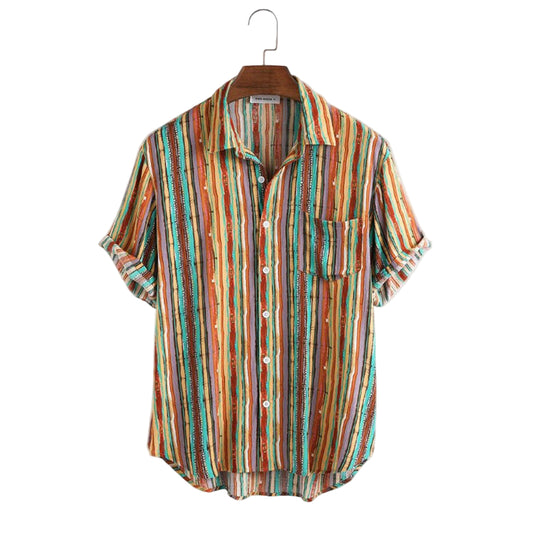 Striped Short Sleeve Shirt