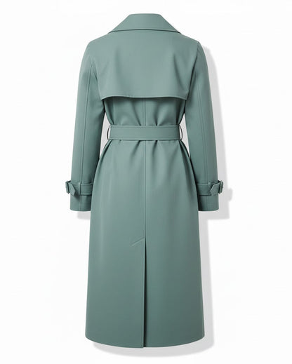 Women’s Long Lapel Trench Coat